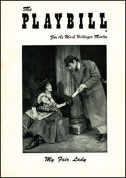 VINTAGE PLAYBILL: My Fair Lady, 1956 | Playbill