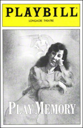 Play Memory Playbill - April 1984