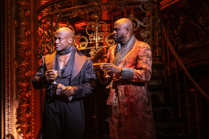 Moulin Rouge! The Musical Broadway Production Photos 2025 Taye Diggs and Wayne Brady HR
