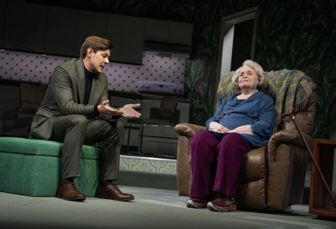 Marjorie Prime Broadway Production Photos 2025 Christopher Lowell and June Squibb RH