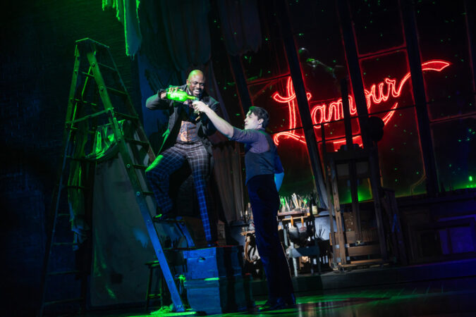 Moulin Rouge! The Musical Broadway Production Photos 2025 Wayne Brady and Christian Douglas HR