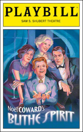 Blithe Spirit Playbill - Opening Night