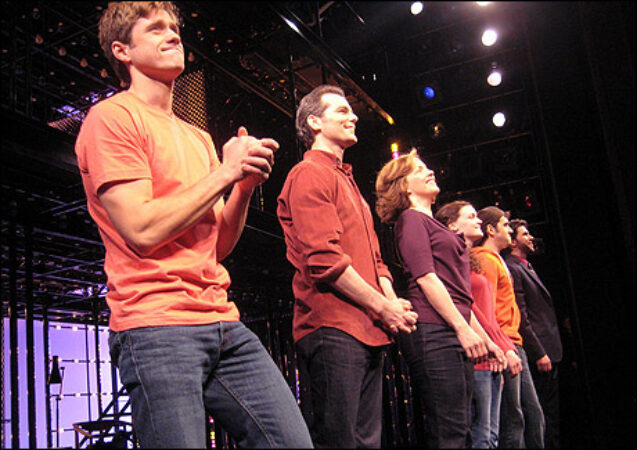 Original Next To Normal Broadway Cast Including Alice Ripley And Aaron 