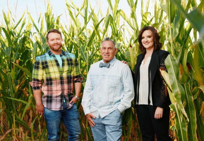 Shucked_Broadway_2022_Shane McAnally, Robert Horn, and Brandy Clark_HR