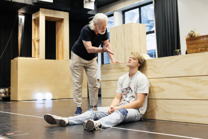 Romeo and Juliet A.R.T. Rehearsal Photos 2024 Terrance Mann and Rudy Pankow HR