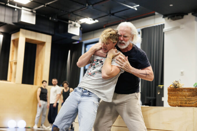 Romeo and Juliet A.R.T. Rehearsal Photos 2024 Rudy Pankow and Terrance Mann HR