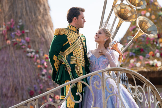 Wicked For Good Production Stills 2025 Jonathan Bailey and Ariana Grande HR