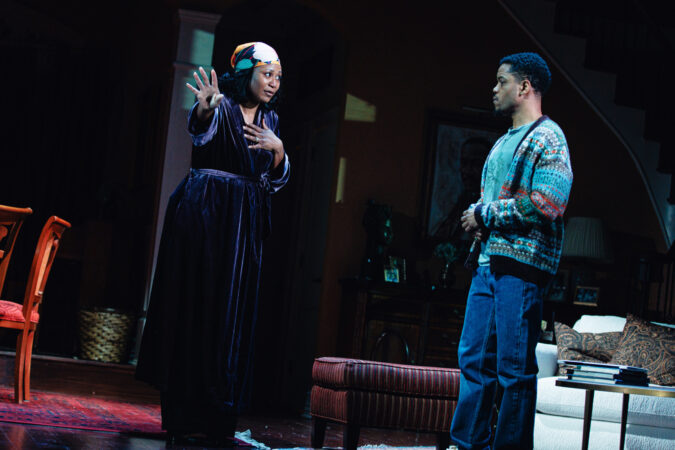 Aim Broadway Production Photos 2025 Alana Arenas and Jon Michael Hill HR