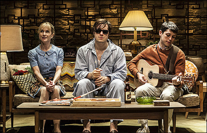 Holly Hunter, Ben Schnetzer and Raviv Ullman