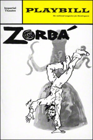 Zorba Playbill - December 1968