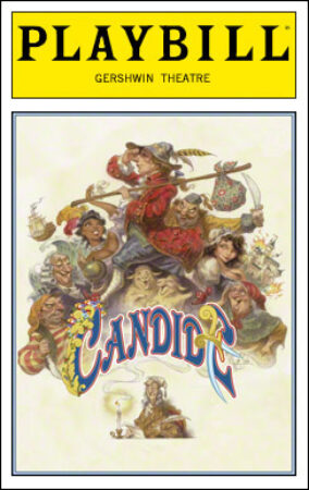 Candide Playbill - Opening Night, April 1997
