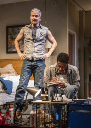 Bug_Steppenwolf Theatre Company_Chicago_2020_Production Photos_Steve Key and Namir Smallwood_HR