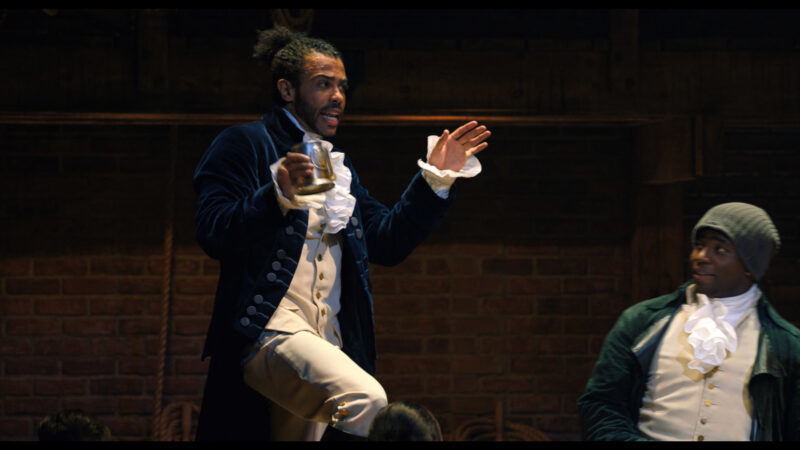 Hamilton_Disney+_Production Photos_Daveed Diggs and Okieriete Onaodowan_HR