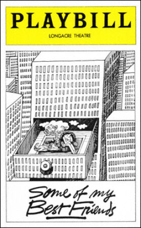 Of my best friends Playbill - October 1977