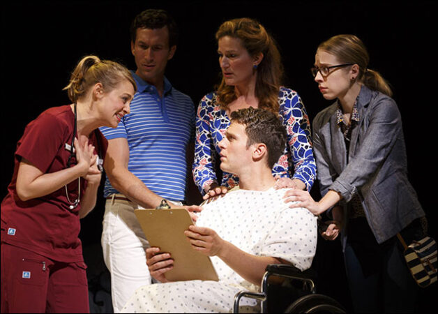 Jonathan Groff and cast