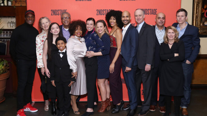 The Underlying Chris_Second Stage_Opening Night_2019_Kenny Leon, Carole Rothman, Will Eno, and Cast_HR