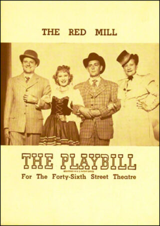 The Red Mill Playbill - December 1945