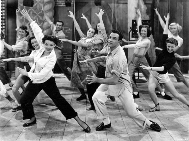 Judy Garland and Gene Kelly in 
