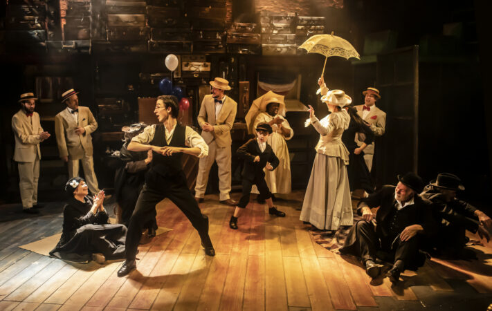 Ted Rhodes Rags A First Look at Rags in London | Playbill