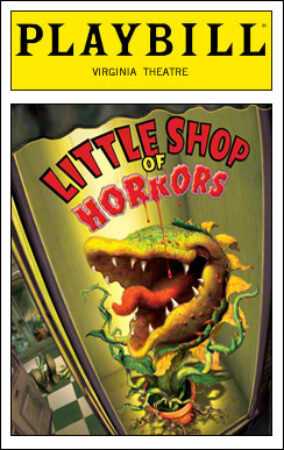 Little Shop of Horrors Playbill - Opening Night, Aug 2003