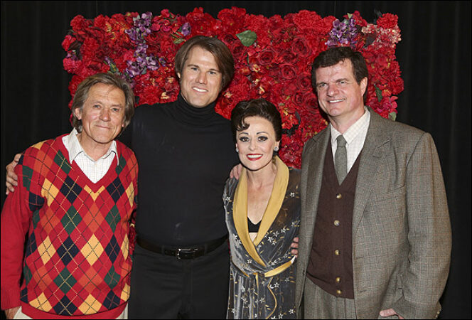 Miles Anderson, Erik Heger, Tracie Bennett and Michael Cumpsty