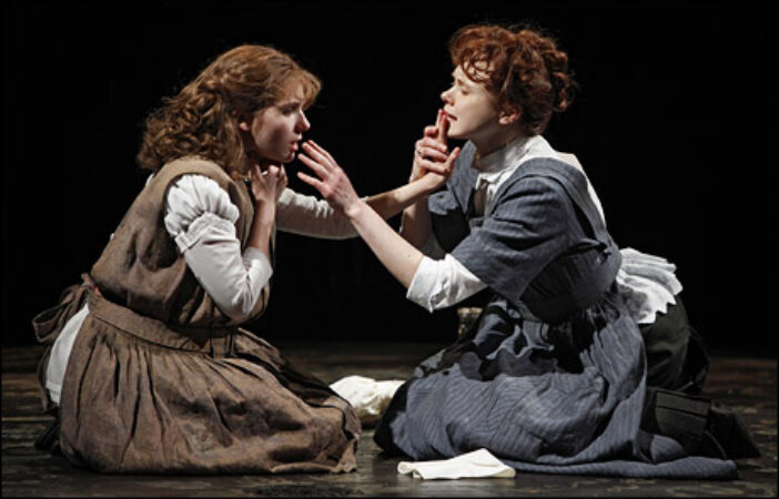 The Wonder Worker Broadway Abigail Breslin and Alison Pill HR