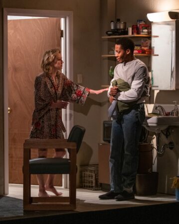 Bug_Steppenwolf Theatre Company_Chicago_2020_Production Photos_Carrie Coon and Namir Smallwood_HR