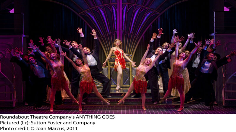 Sutton Foster, Laura Osnes, and More Opened in Anything Goes on ...