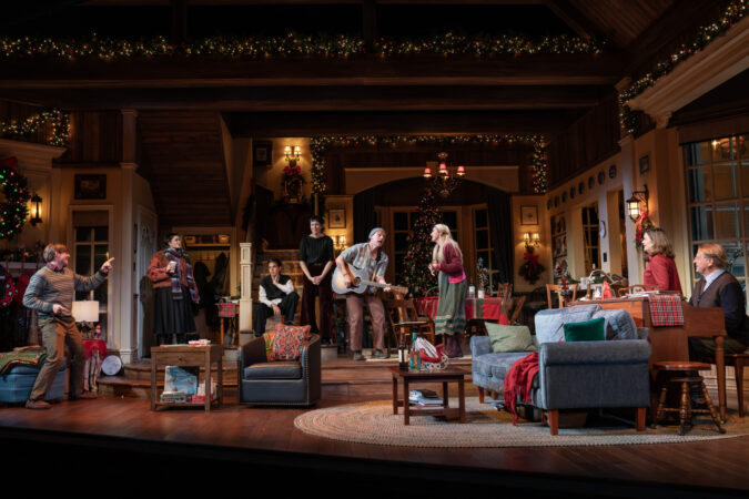 Cult of Love Broadway Production Photos 2024 Chris Lowell, Barbie Ferreira, Roberta Colindrez, Rebecca Henderson, Christopher Sears, Shailene Woodley, Mare WinningHam, and David Rasce HR