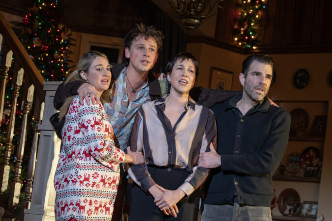 Cult of Love Broadway Production Photos 2024 Shailene Woodley, Christopher Sears, Rebecca Henderson, and Zachary Quinto HR