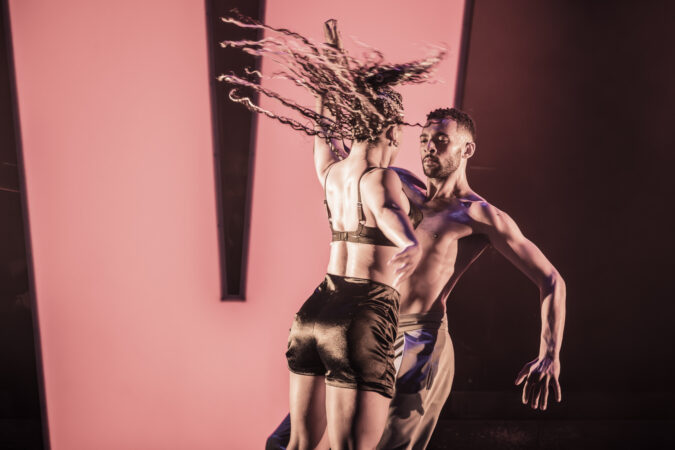 Evita West End production photos 2025 Natasha Leaver and Dianté Lodge HR