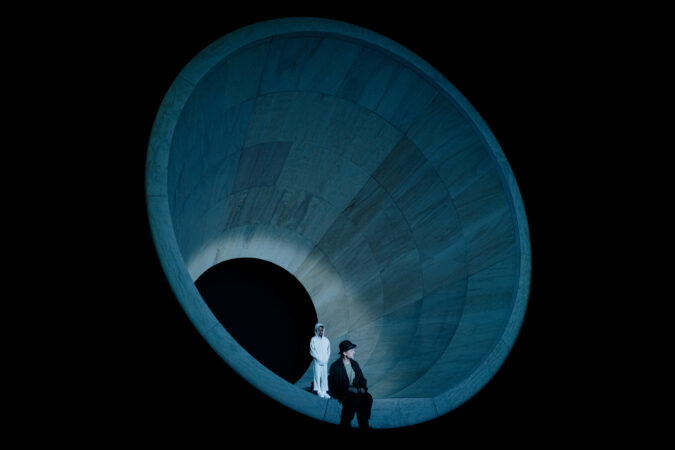 Waiting for Godot Broadway 2025 production photos Eric Williams and Alex Winter HR