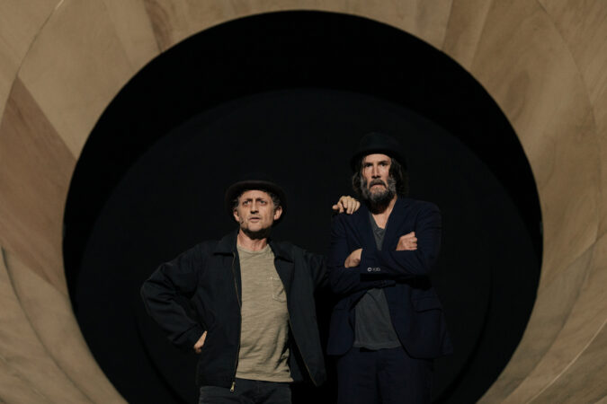 Waiting For Godot Broadway Production Photos 2025 Keanu Reeves and Alex Winter HR