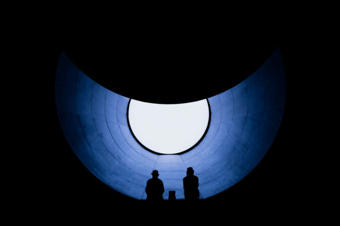 Waiting for Godot Broadway 2025 production photos Keaunu Reeves and Alex Winter HR