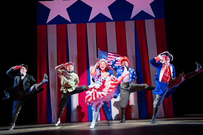 Gypsy Broadway Production Photos 2024 Zachary Daniel Jones, Tony d'Alelio, Jordan Tyson, Kevin Csolak, and Brendan Sheehan HR
