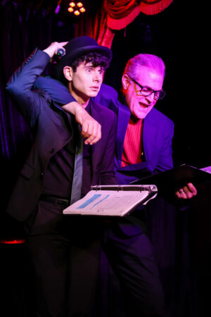 Gotham Rogues Club Cumming Production Photos 2024 Paul Iacono and Marc Kudisch HR