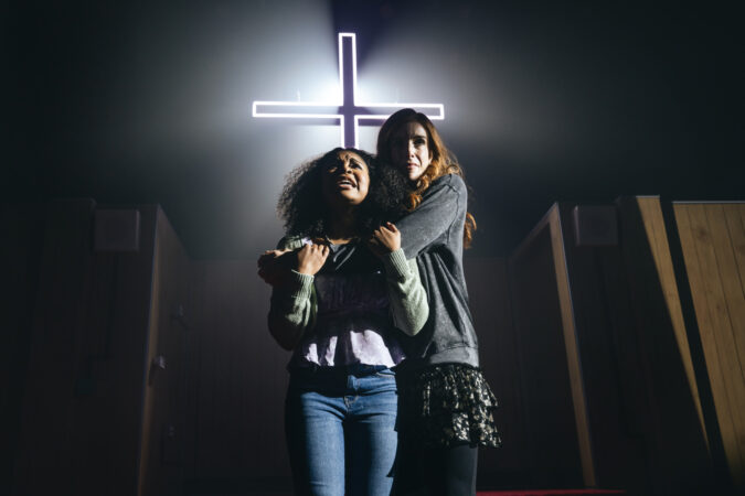 Teeth Off-Broadway New World Stages Production Photos 2024 Madison McBride and Julia Bain HR