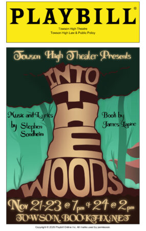 Playbillder Towson High Theater in the Woods