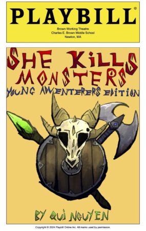 Playbillder Charles E Brown Middle School she Kills Monsters