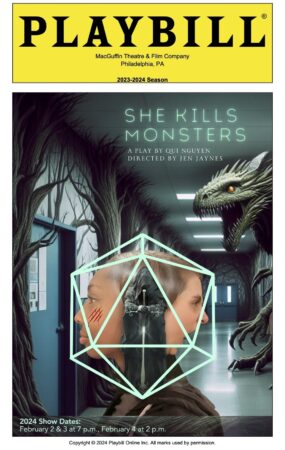 Playbillder MacGuffin Theater and Film Company She Kills Monsters
