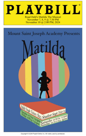 Playbillder Mount Saint Joseph Academy Matilda