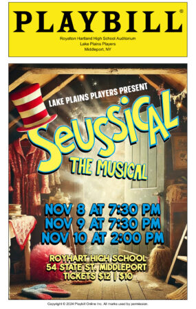 Playbillder Royalton Hartland High School Seussical