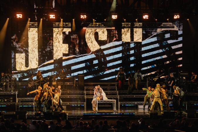 Jesus Christ Superstar Hollywood Bowl Production Photos 2025 Cynthia Erivo, Phillipa Soo,  HR