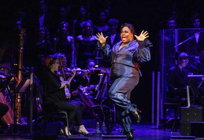 Pippin 50th birthday concert West End Production Photos 2024 Alex Newell HR