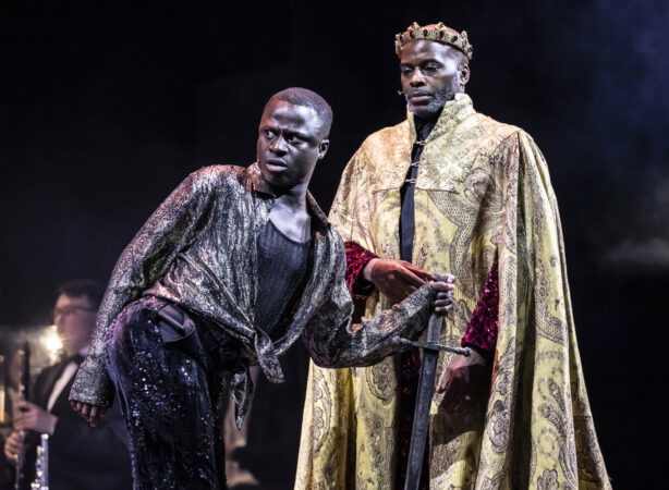 Pippin 50th birthday concert West End Production Photos 2024 Idriss Kargbo and Cedric Neal HR