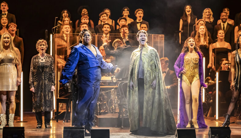 Pippin 50th birthday concert West End Production Photos 2024 Lucie Jones, Patricia Hodge, Alex Newell, Yac Jarrow and Zizi Beams HR