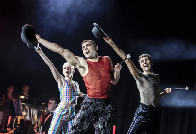 Pippin 50th birthday concert West End Production Photos 2024 hours