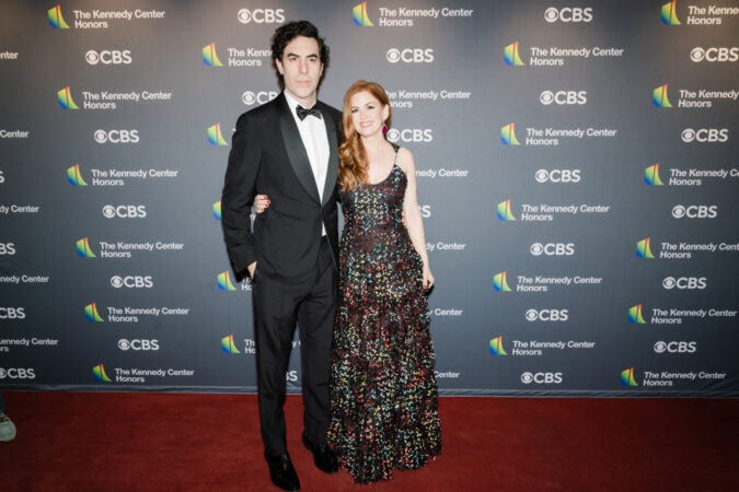 The 45th Kennedy Center Honors_2022_Sacha Baron Cohen and Isla Fisher_hr