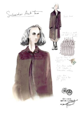 Cabaret Broadway Costume Designs 2024 Frau Schneider HR