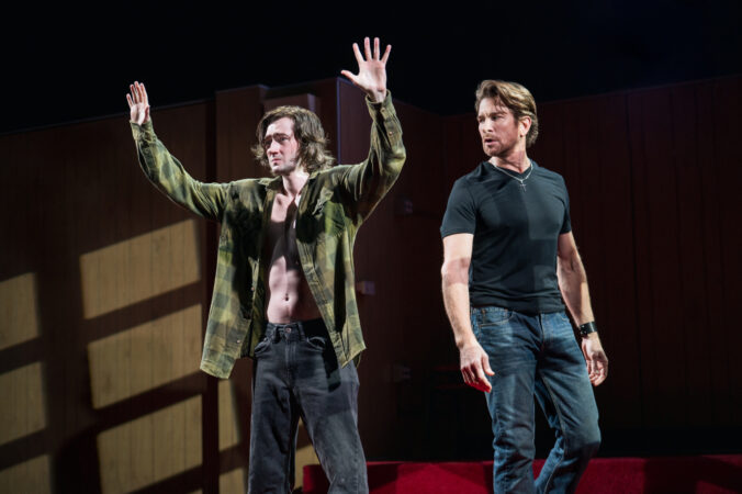 Teeth Off-Broadway New World Stages Production Photos 2024 Will Connolly and Andy Karl HR